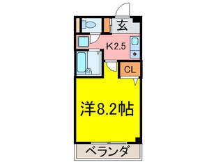 ラフィネ高峯の物件間取画像